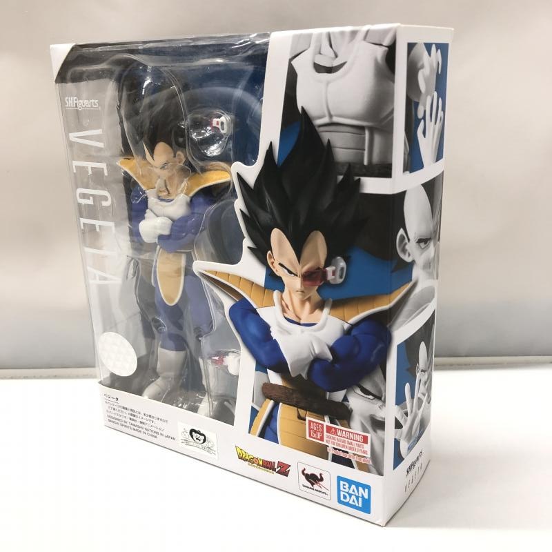 ドラゴンボールZ ベジータ フィギュア 差し替えパーツ付き 中古】バンダイ S.H.Figuarts ベジータ ドラゴンボールZ 箱傷み 欠品