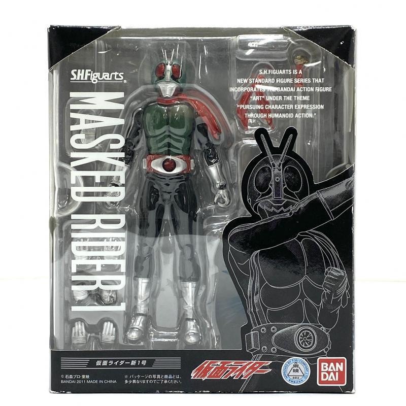 新品未開封・仮面ライダー1号 フィギュア Amazon.co.jp: TAMASHII NATIONS S.H.フィギュアーツ(真骨彫製法