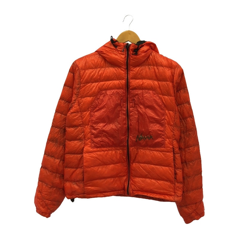 中古】NANGA AERIAL DOWN PARKA S オレンジ ナンガ【O知立店