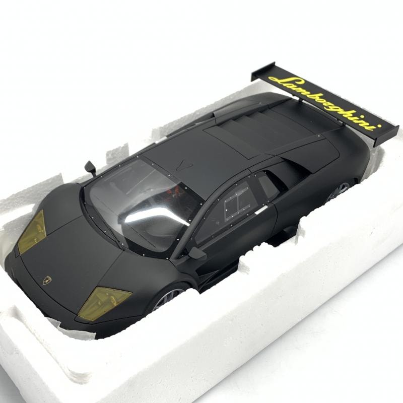 中古】京商 1/18 ランボルギーニ ムルシエラゴ R-GT マットブラック