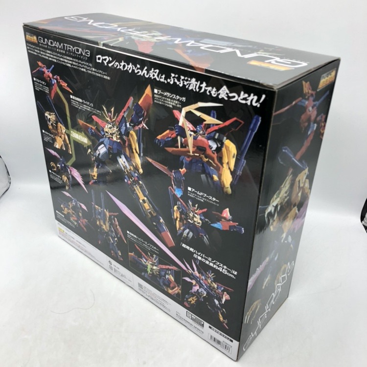 超合金魂 GX-113 最強機動 ガンダムトライオン３　新品未開封 超合金魂 GX-113 最強機動 ガンダムトライオン3 (完成品