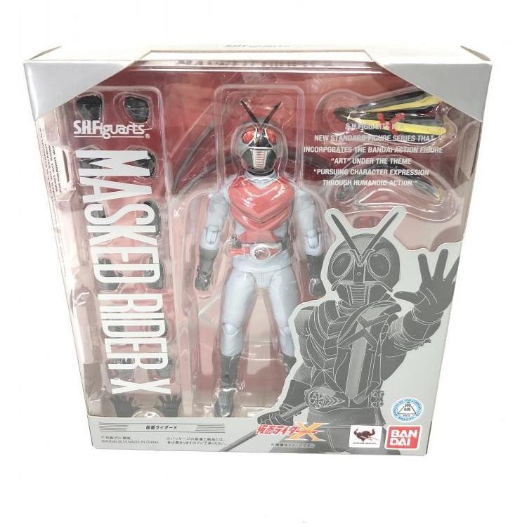 美品】S.H.Figuarts 仮面ライダーX&クルーザー セット 東映