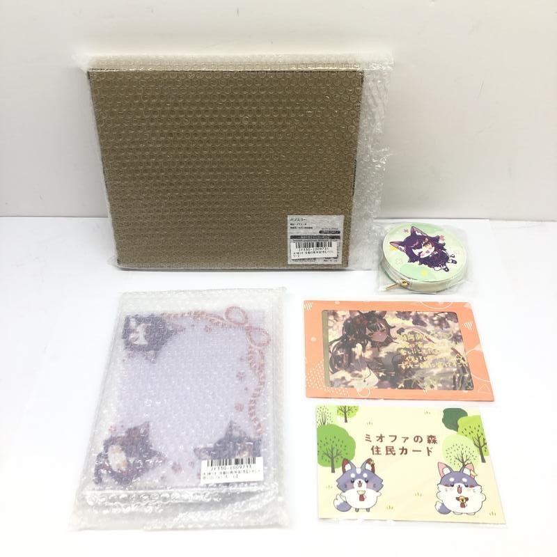 中古】ボイス無し) 大神ミオ活動5周年記念グッズ 直筆サインフル