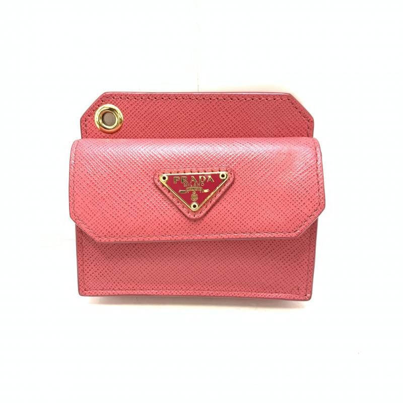 美品【未使用】PRADA ピンク ストーン チャーム　バレッタ　プラダ　正規品 美品【未使用】PRADA ピンク ストーン チャーム バレッタ プラダ