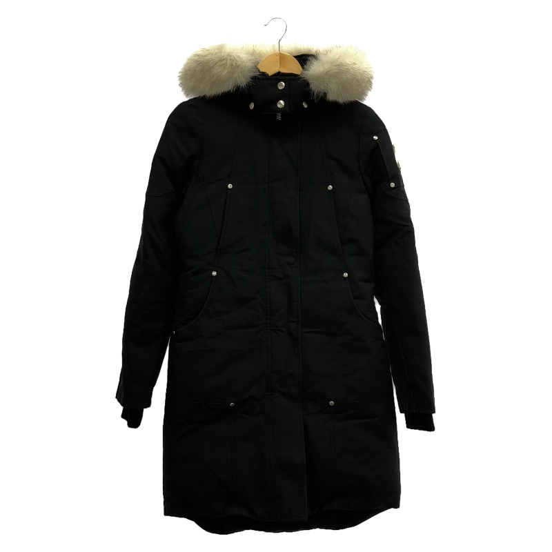 【中古】MOOSE KNUCKLES ダウンジャケット スリークォータージャケット サイズXS フォックスファー フード ブランド[91][240091369768] 中古】MOOSE KNUCKLES ダウンジャケット スリークォータージャケット