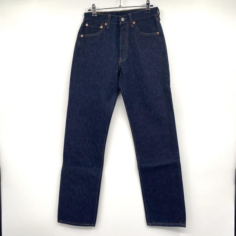 中古】90s LEVI'S 501 ボタン裏553 サイズW28 デッドストック