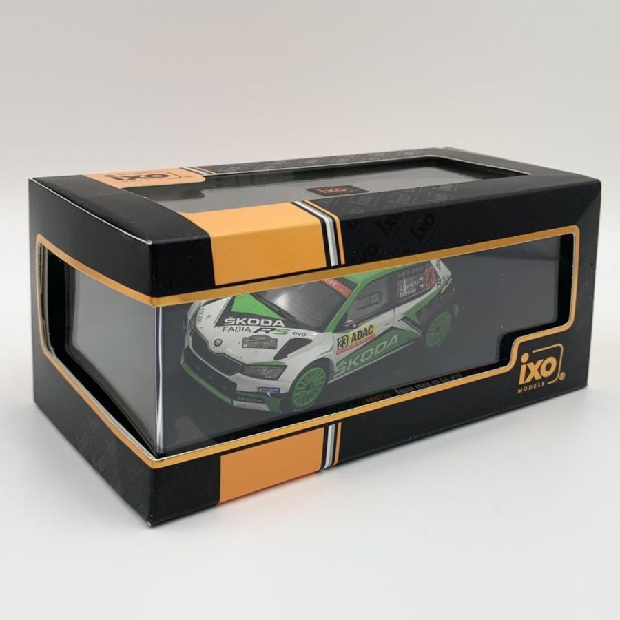 中古】開封 ixo イクソ 1/43 シュコダ ファビア R5 Evo 2019年ドイツ