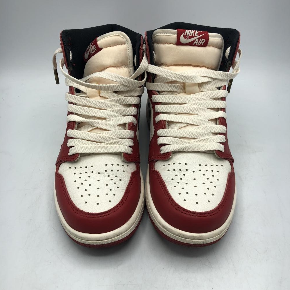 中古】NIKE AIR JORDAN 1 HIGH OG CHICAGO LOST & FOUND レッド 26.5cm