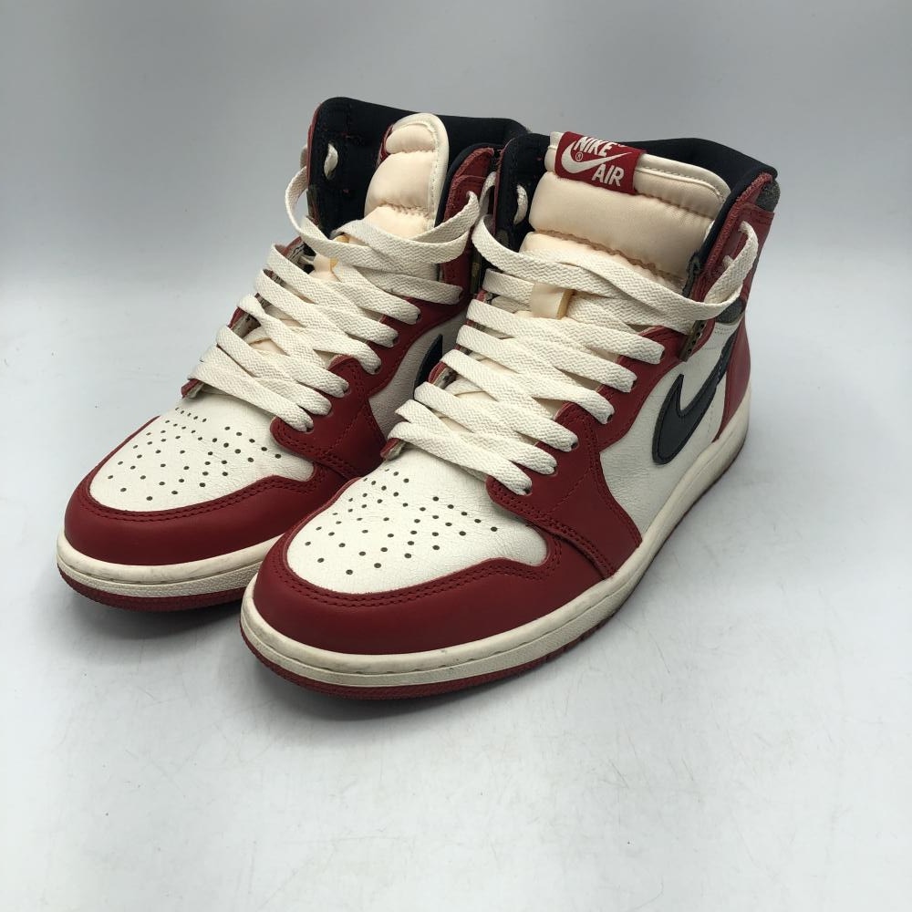 中古】NIKE AIR JORDAN 1 HIGH OG CHICAGO LOST & FOUND レッド 26.5cm