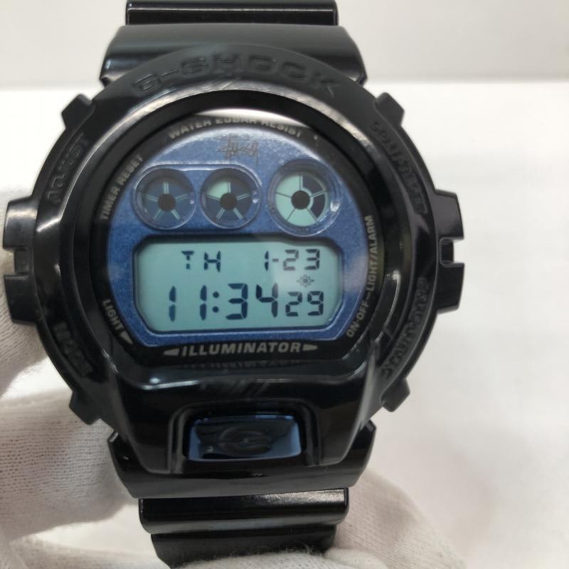 中古】STUSSY STUSSY×G-SHOCK 30周年記念モデル DW-6900ST