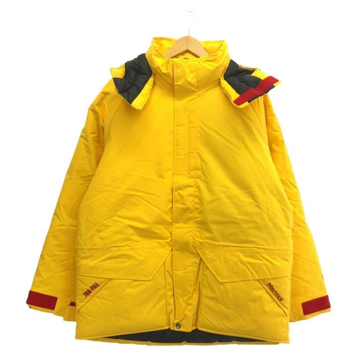 【中古】MAMMUT×GOOD OL 18AW TOMMJD19GL MAMMOTH PARKA 黄 サイズL[91][240091371681] 中古】MAMMUT×GOOD OL 18AW TOMMJD19GL MAMMOTH PARKA 黄 サイズL【O