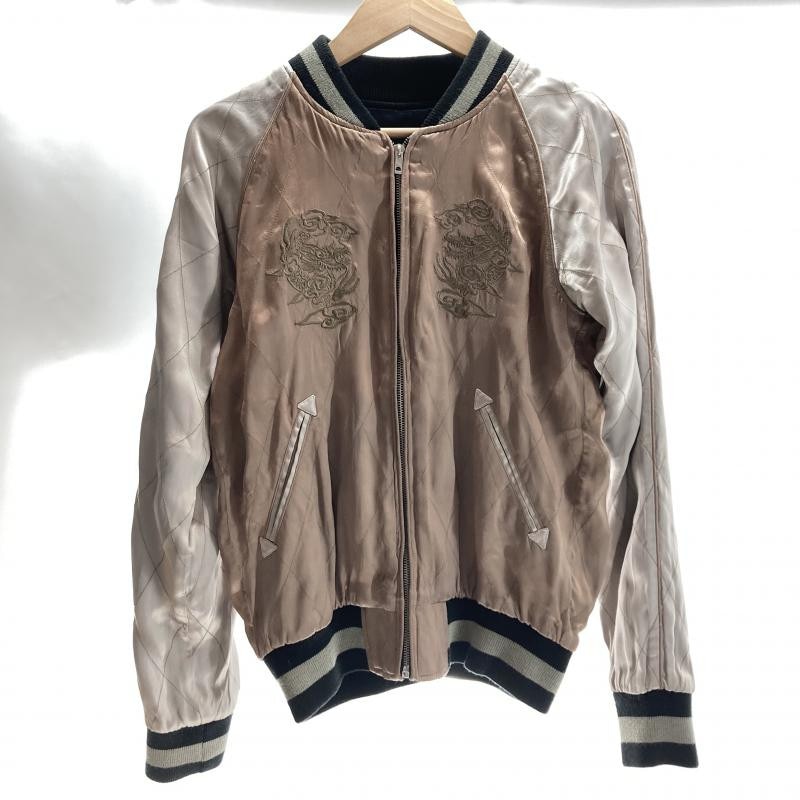 WJK 刺繍 リバーシブル スカジャン 中古】WJK 刺繍リバーシブル スカジャン サイズS【O大府店