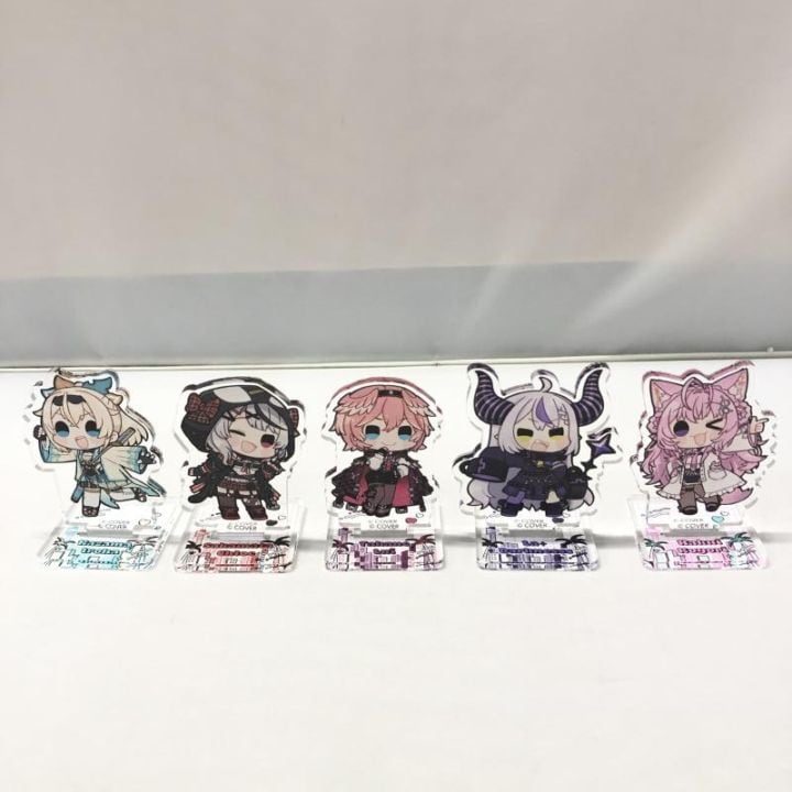 holox キュビスタコラボ　アクリルスタンド　5個セット 中古】レッグス 秘密結社holoX ミニアクリルスタンド5個セット