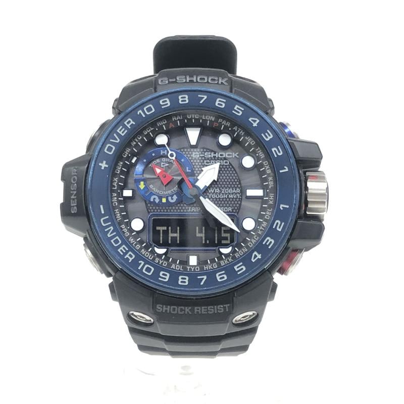 カシオ　Gショック　ガルフマスター　GWN-1000B ブラック　中古 中古】G-SHOCK GWN-1000B-1BJF ガルフマスター CASIO ジーショック【O