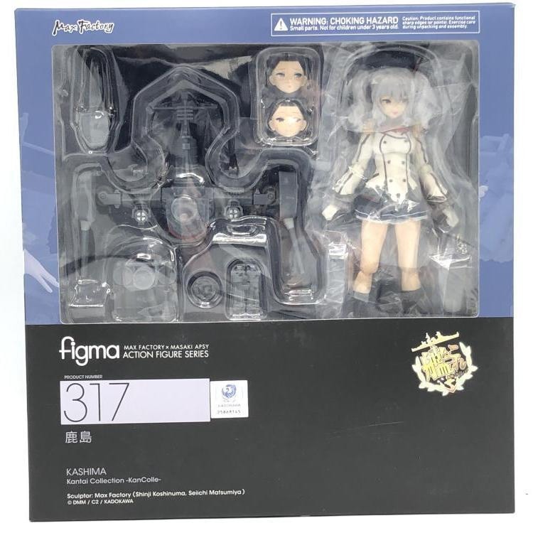【値下げ　中古美品】figma 317 鹿島 中古】figma-317 鹿島 「艦隊これくしょん～艦これ～」【M西市店