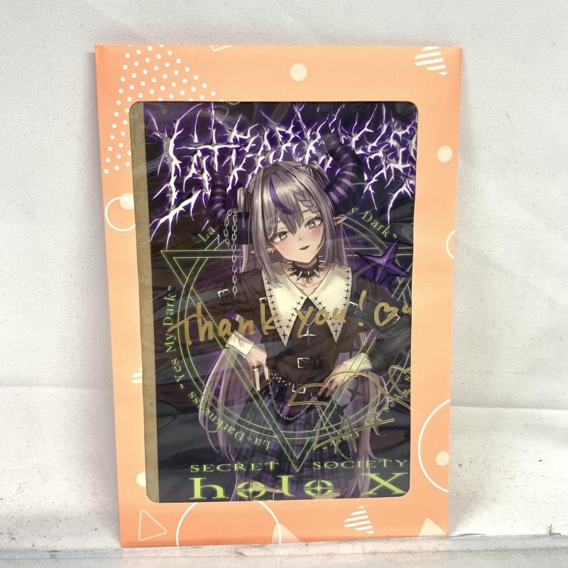 中古】未開封)ラプラス・ダークネス 活動1周年記念 直筆サイン入り