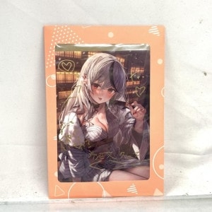 中古】未開封)沙花叉クロヱ直筆メッセージ&箔押し複製サイン入り