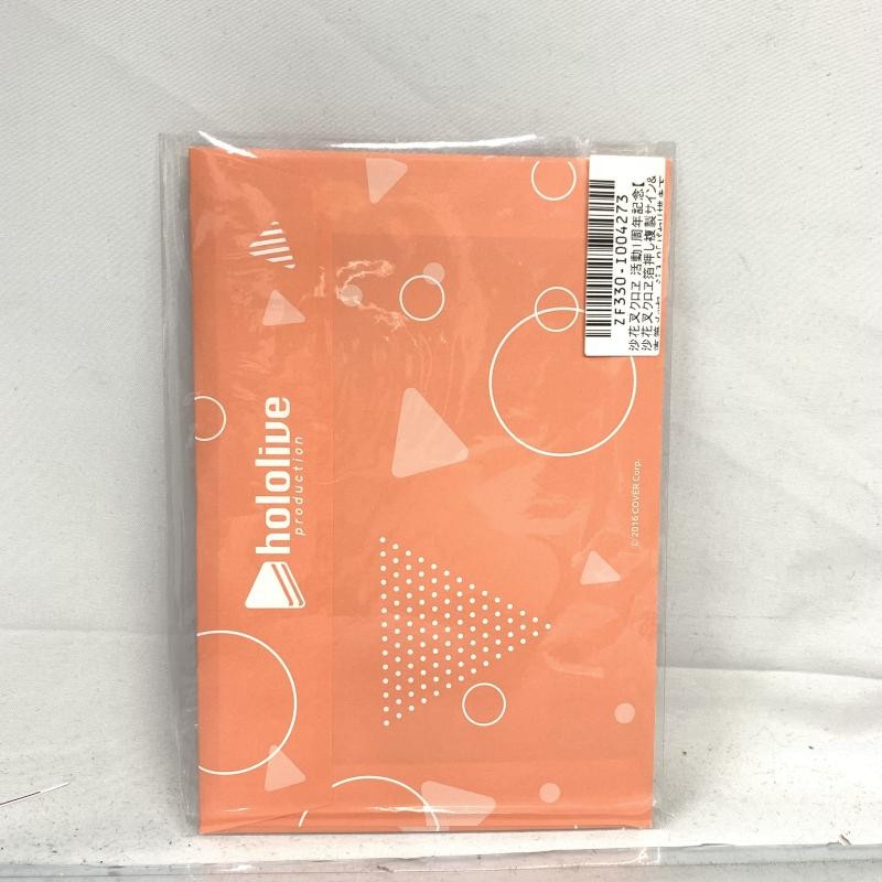 中古】未開封)沙花叉クロヱ直筆メッセージ&箔押し複製サイン入り