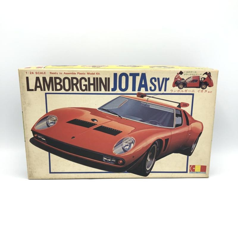 中古】ｿﾉﾀﾌﾟS）ｸﾞﾝｾﾞ産業 1/24 ﾗﾝﾎﾞﾙｷﾞｰﾆ ｲｵﾀSVR ﾌﾟﾗﾓﾃﾞﾙ 未組立品