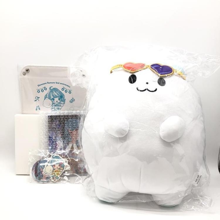 ぶいすぽっ！ 白波らむね 2周年 しらたま　ぬいぐるみ 中古】白波らむね 2周年記念2024 グッズセット ぶいすぽっ！【O西尾店