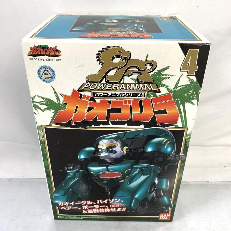 【セット】百獣戦隊ガオレンジャー　ガオディアス箱あり&ガオゴリラ箱なし 百獣戦隊ガオレンジャー 百獣合体 DXガオイカロス [箱・説なし