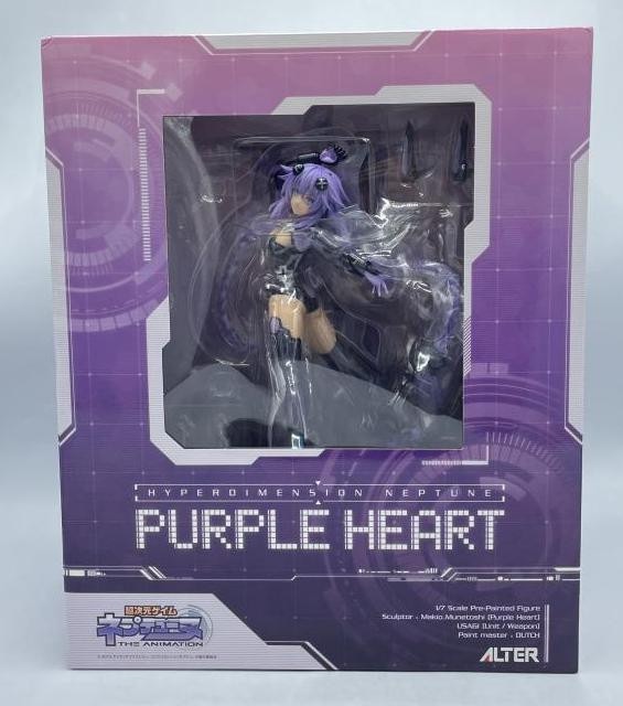 新品未開封　アルター　パープルハート Amazon | 超次元ゲイム ネプテューヌ パープルハート 1/7 完成品