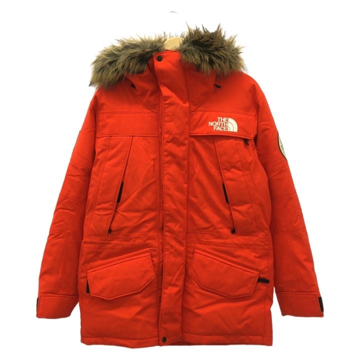 THE NORTH FACE オレンジダウン 中古】THE NORTH FACE Antarctic ダウンジャケット サイズS オレンジ