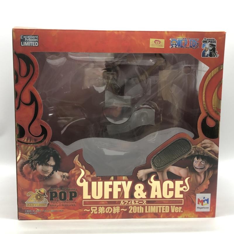【輸送箱未開封】ルフィ＆エース ～兄弟の絆～ 20th LIMITED Ver. 中古】開封品 ルフィ＆エース ～兄弟の絆～ 20th LIMITED Ver