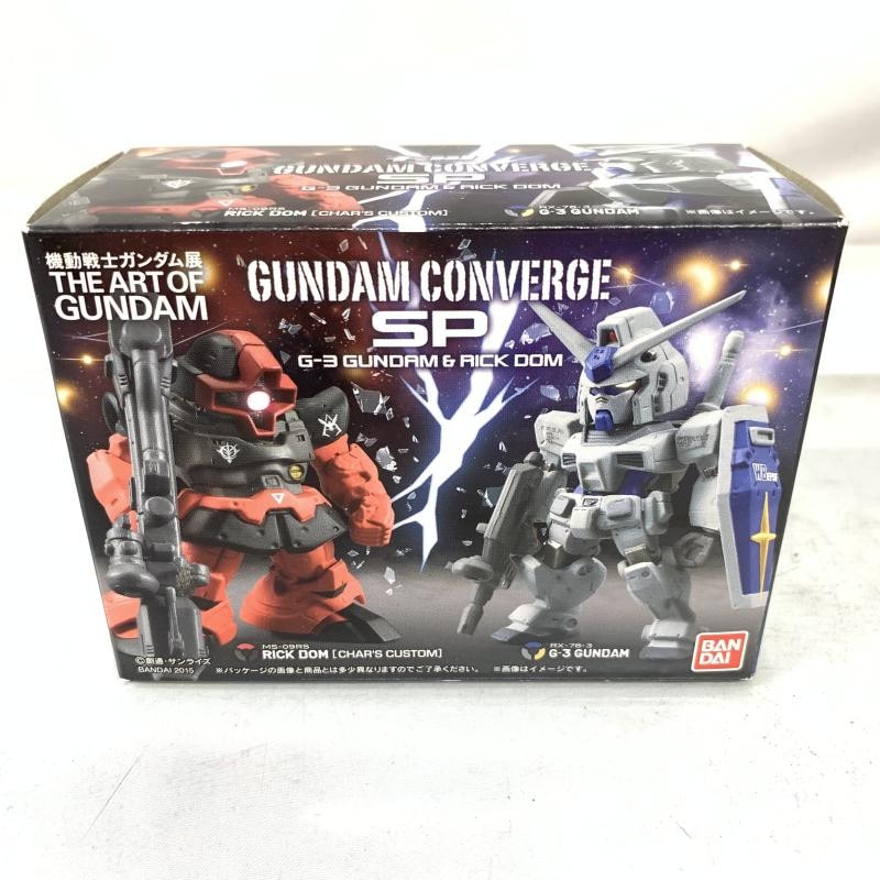 機動戦士ガンダム展 GUNDAM CONVERGE SP G-3GUNDAM & RICK DOM