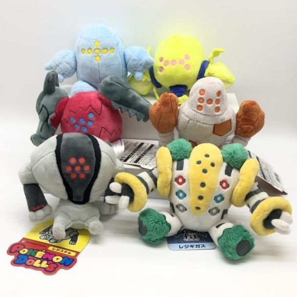 中古】現状品）ポケモンドールズ レジ系 6体セット【O西尾