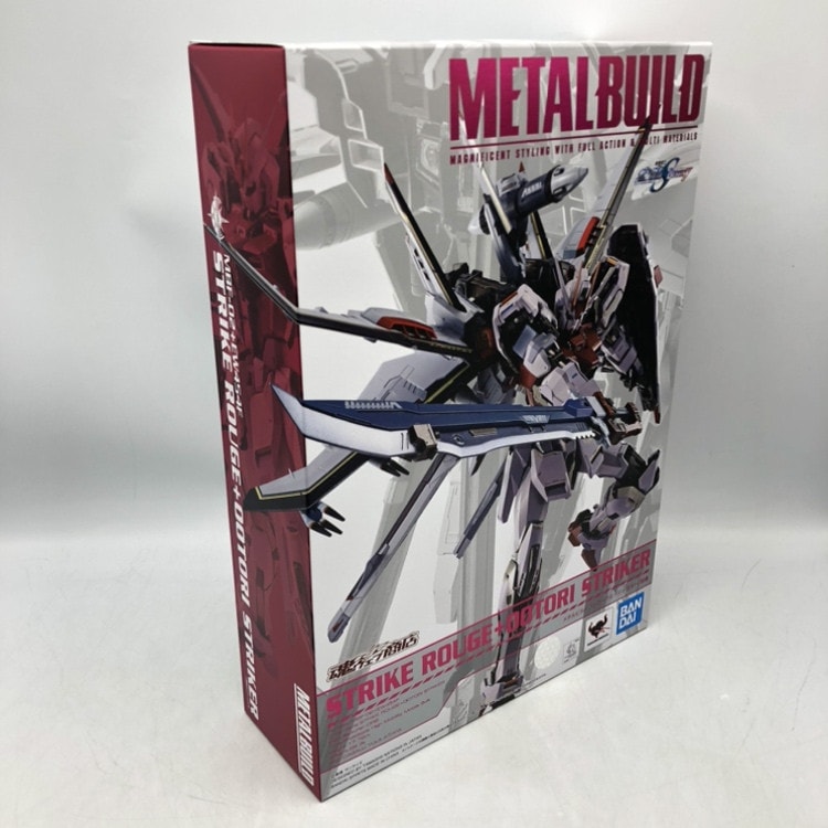 美品 メタルビルドストライクガンダム＋3装備 METAL BUILD