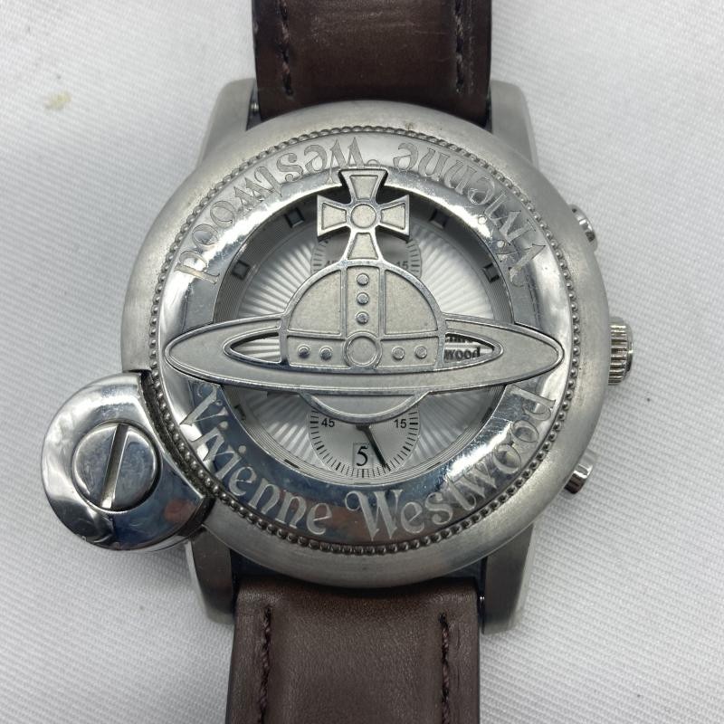 新品 Vivienne Westwood CAGEⅡ シルバー スカイブルー Vivienne Westwood Giant Orb Silver Blue Limited to 100 in