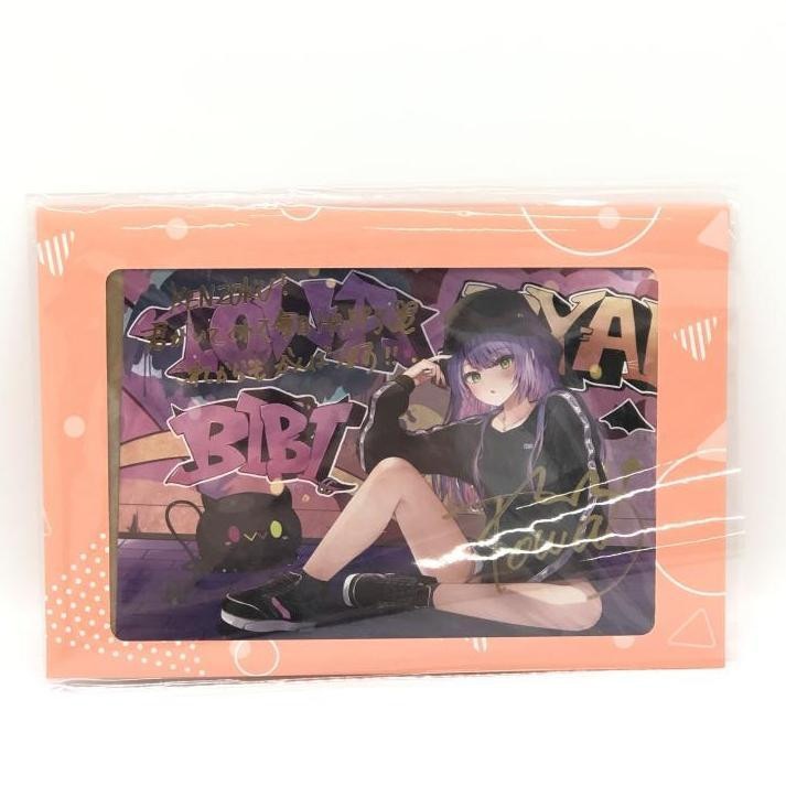 常闇トワ 誕生日記念2020 直筆サイン入りポストカード 11270c4d955fbb78ab8ae16a7e9513