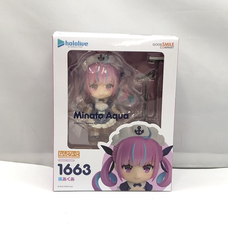 〘新品未開封〙 湊あくあ　ねんどろいど Amazon | ねんどろいど ホロライブプロダクション 湊あくあ ノン