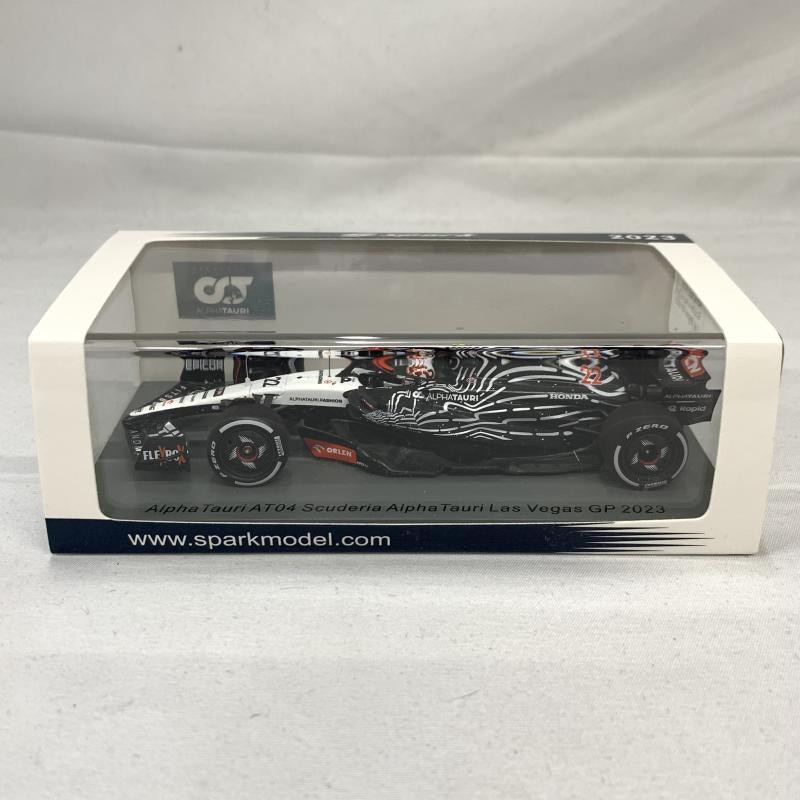 中古】1/43 ｽﾊﾟｰｸ ｱﾘﾌｧﾀｳﾘ AT04 #22 ﾗｽﾍﾞｶﾞｽGP 2023 角田裕毅【O