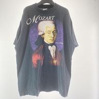 ����š�90s All Sport Mozart �ץ���Tee ������XL �֥�å���O˭�ġ�