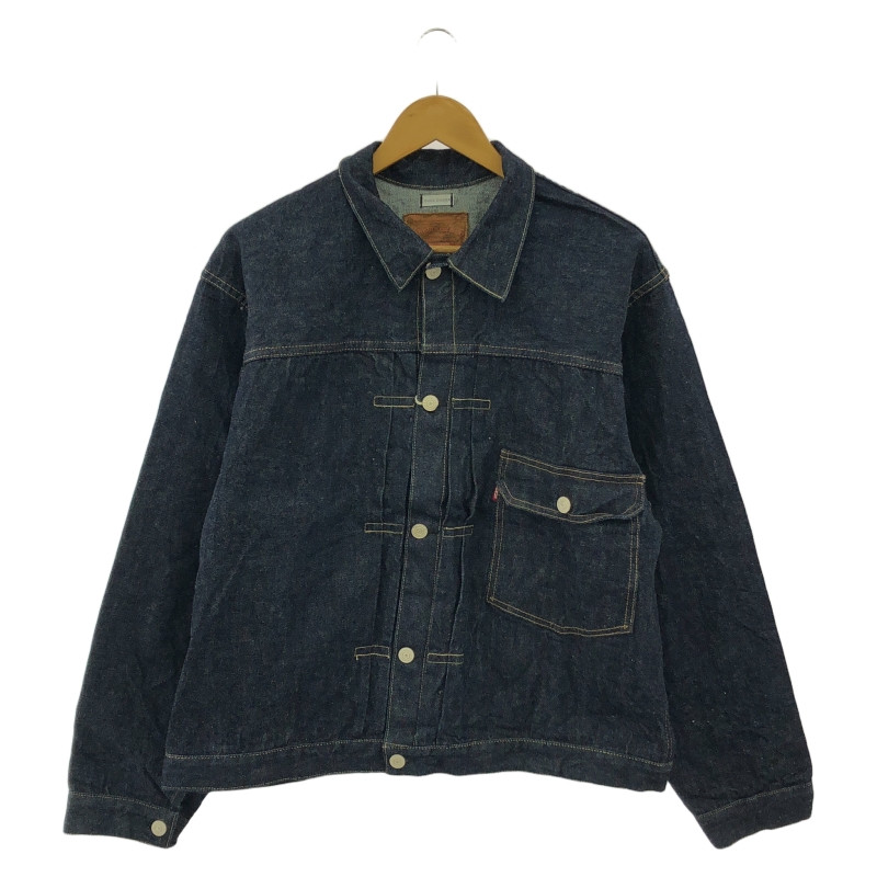 DUCK DIGGER ダークブルー デニムジャケット ワンウォッシュ　46 DUCK DIGGER ダークブルー デニムジャケット ワンウォッシュ 46