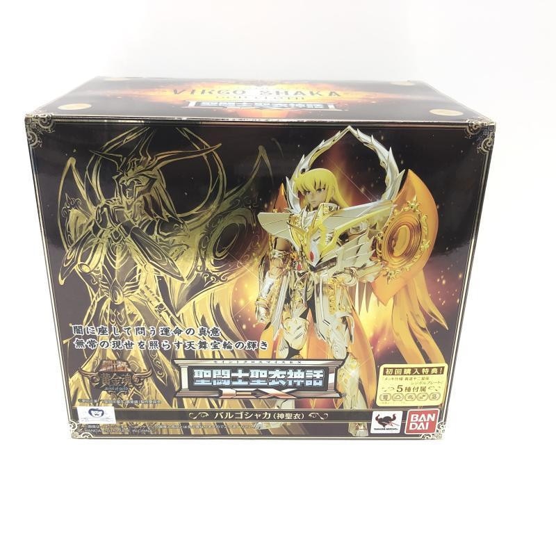 中古】未開封)聖闘士聖衣神話EX バルゴシャカ(神聖衣/初回特典付)「聖  