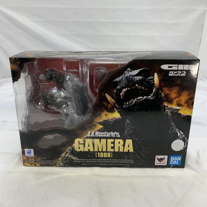 中古】開封)BANDAI S.H.MonsterArts ガメラ(1999) フィギュア 【O大府