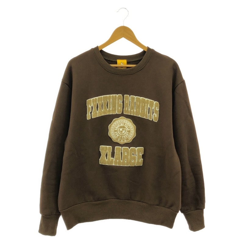 fr2 xlarge コラボセットアップ　ブラウン　スウェット　上XL 下L fr2 xlarge コラボセットアップ ブラウン スウェット 上XL 下L