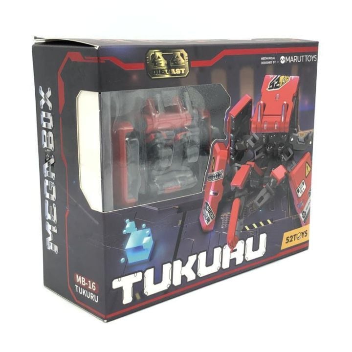 イベント限定　MB-16 TU 52TOYS MEGABOX 新品未開封 中古】塗装剥げ有)52TOYS MegaBOX MB-16 TUKURU-ツクル(レッド)【O富
