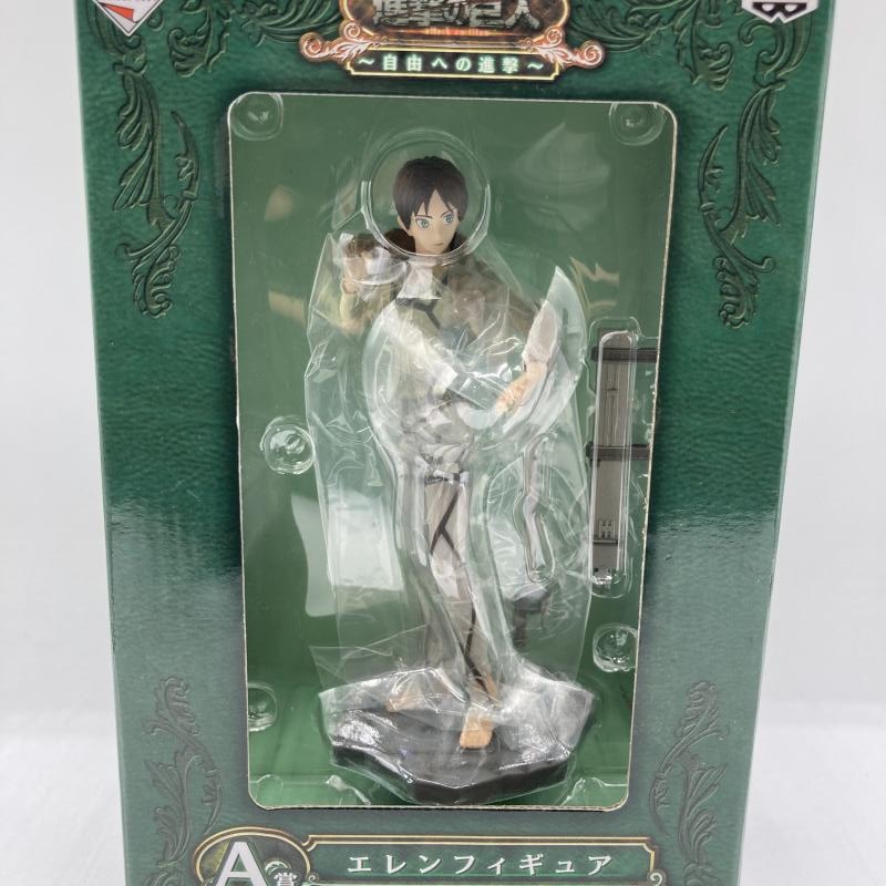 じ*ー様 一番くじ進撃の巨人B賞エレン・イェーガーフィギュア 中古】A賞 エレン・イェーガー フィギュア ｢一番くじ 進撃の巨人