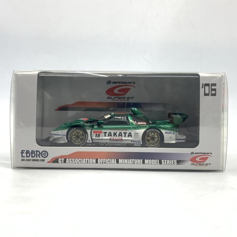 EBBRO 1:43 TAKATA DOME NSX グリーン 1/43 Ebbro Takata Dome Honda NSX JGTC 2008 car #18 #918