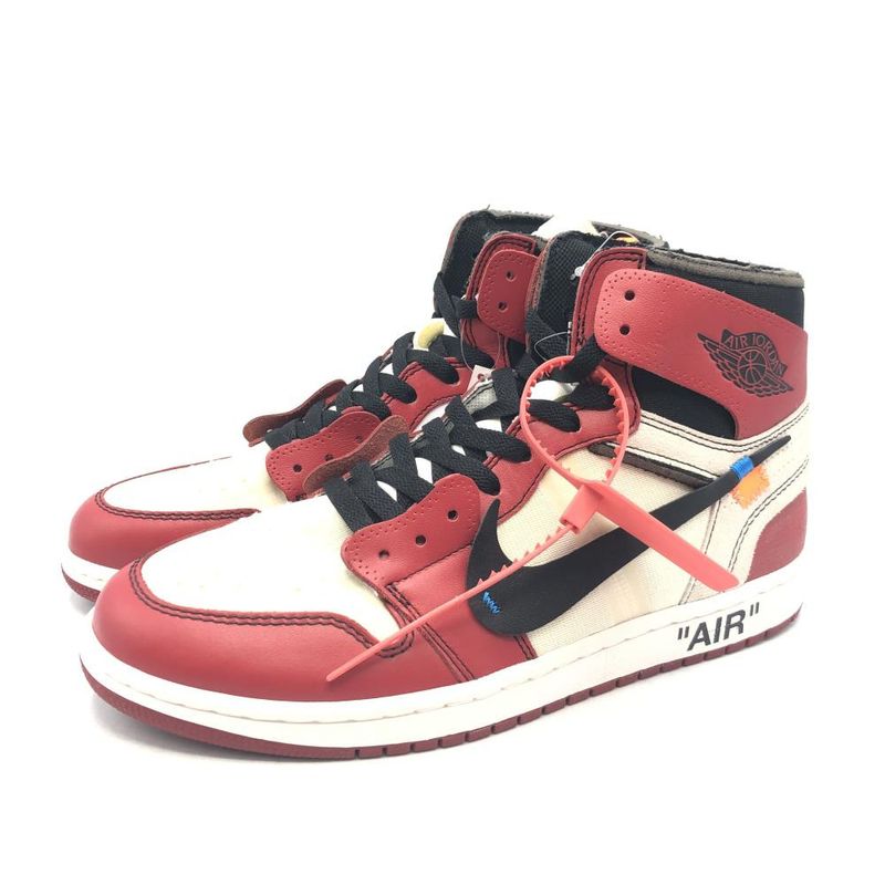 中古】Off-White×NIKE AIR JORDAN 1 Retro High The Ten 