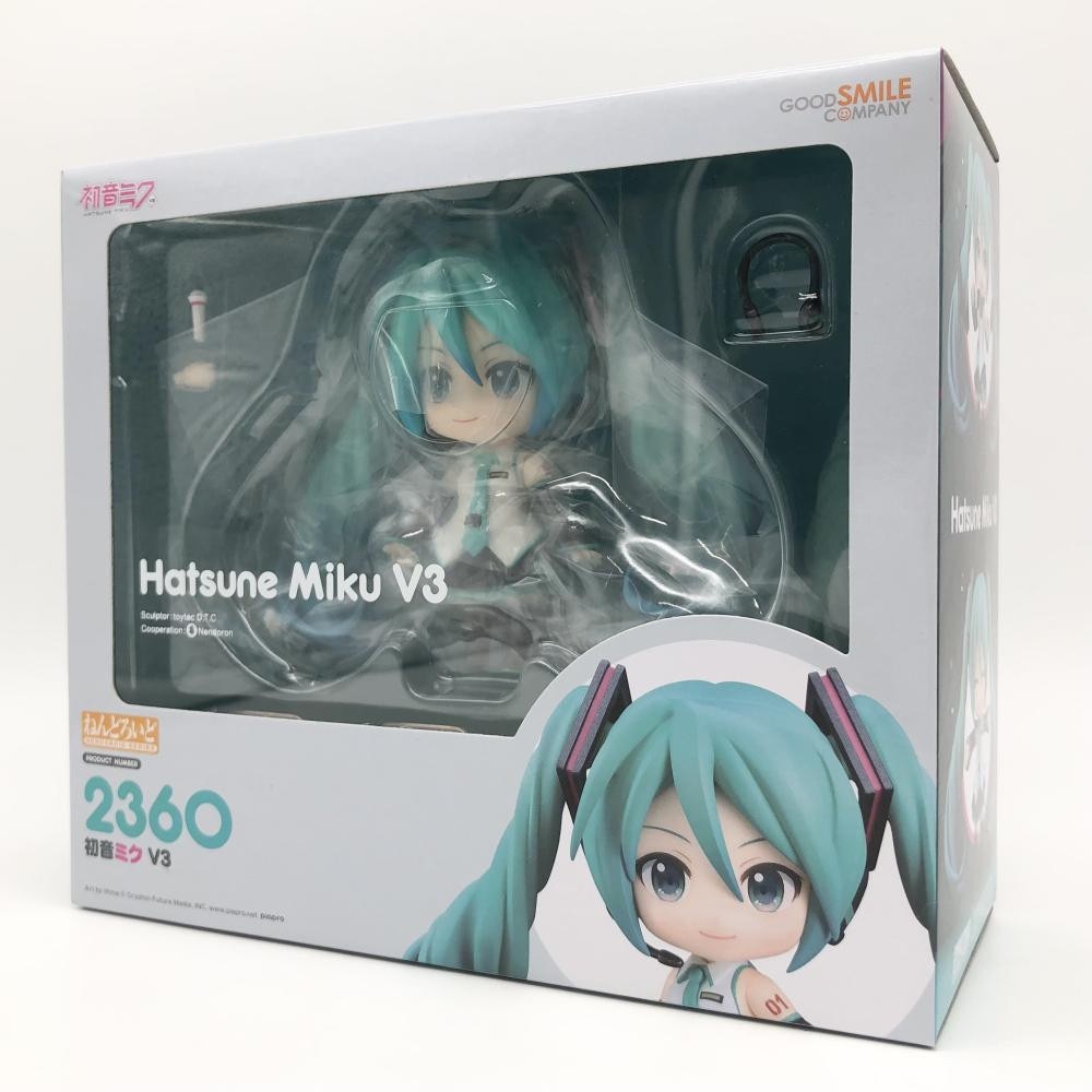 【未開封】　ねんどろいど　初音ミク　V3　iXima　2360 w/Bonus) Hatsune Miku V3 Vocaloid Nendoroid 2360 Action