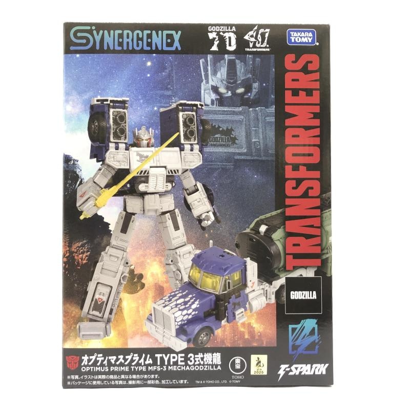 中古】S未開封) オプティマスプライム TYPE 3式機龍 タカラトミー【O