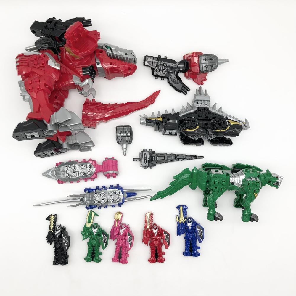 騎士竜戦隊リュウソウジャー 騎士竜シリーズ01&02&03&04&05 竜装合体