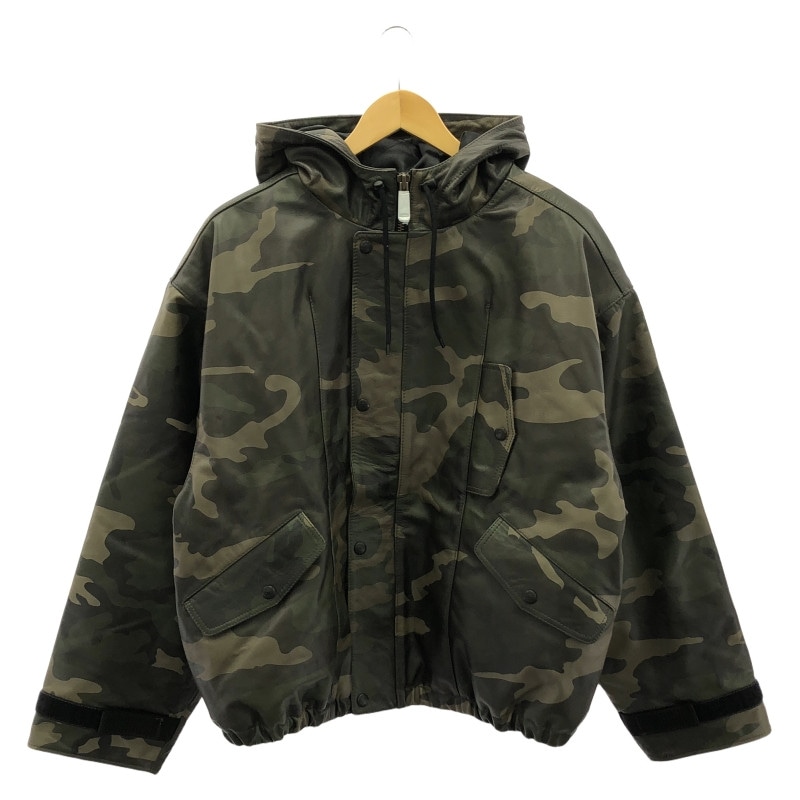 Supreme Girbaud Leather Bomber Jacket M