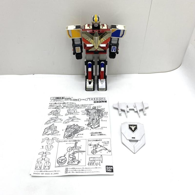 中古】【本体のみ】【箱・剣欠品】【状態難あり】DX超合金 天空合体