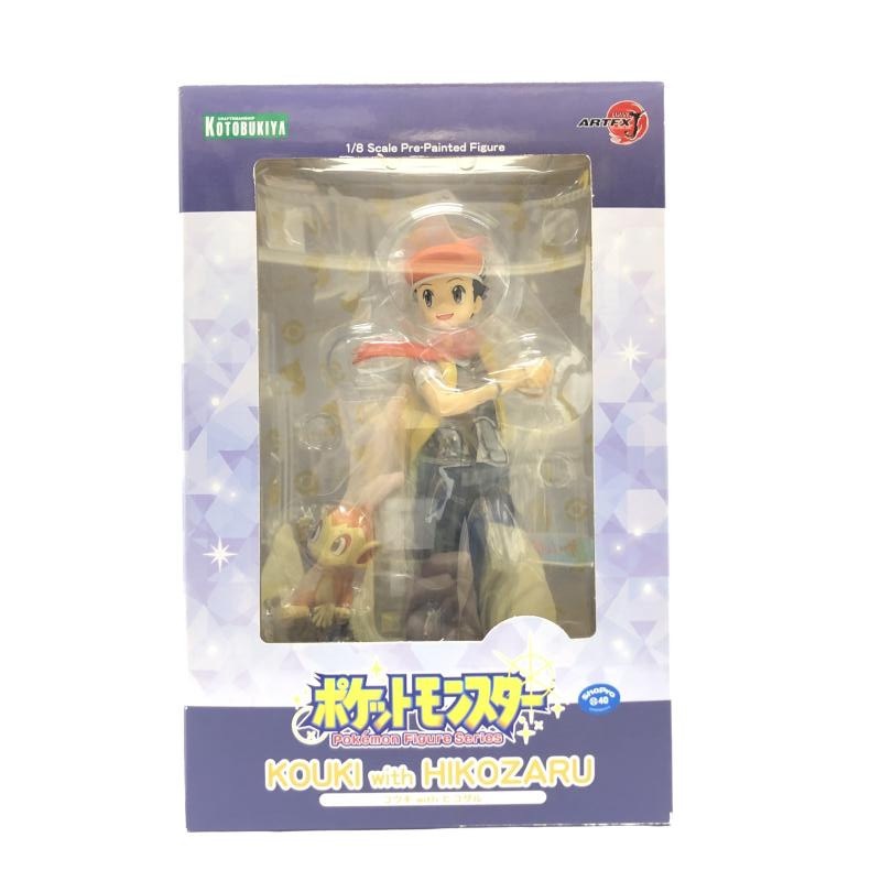 最新エルメス J ARTFX コトブキヤ 中古】未開封) コウキ 1/8【O ヒコザル with ゲームキャラクター
